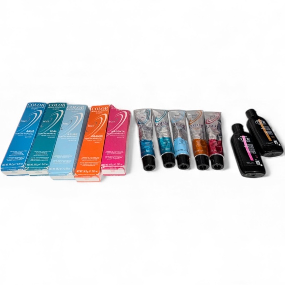 Ion Color Brilliance Brights Hair Semi Permanent Colors Colorful Hair Dye Set